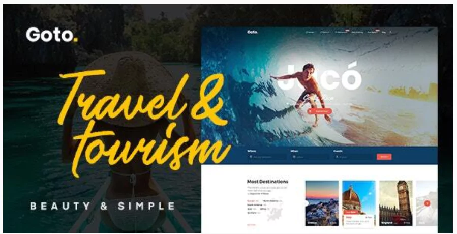 Goto - Tour & Travel WordPress Theme