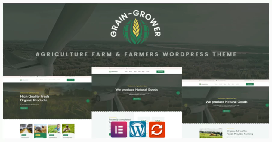 Graingrower – Agriculture Farming WordPress Theme Graingrower – Agriculture Farming WordPress Theme