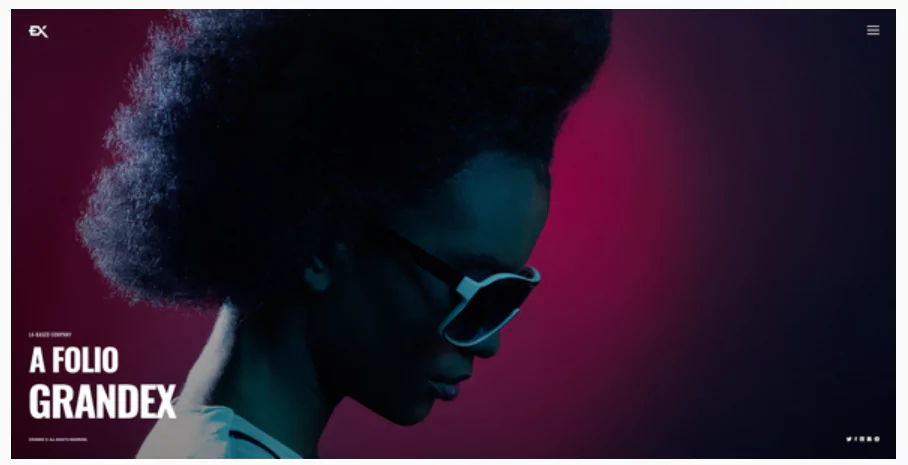 Grandex - One Page Portfolio WordPress Theme Grandex - One Page Portfolio WordPress Theme