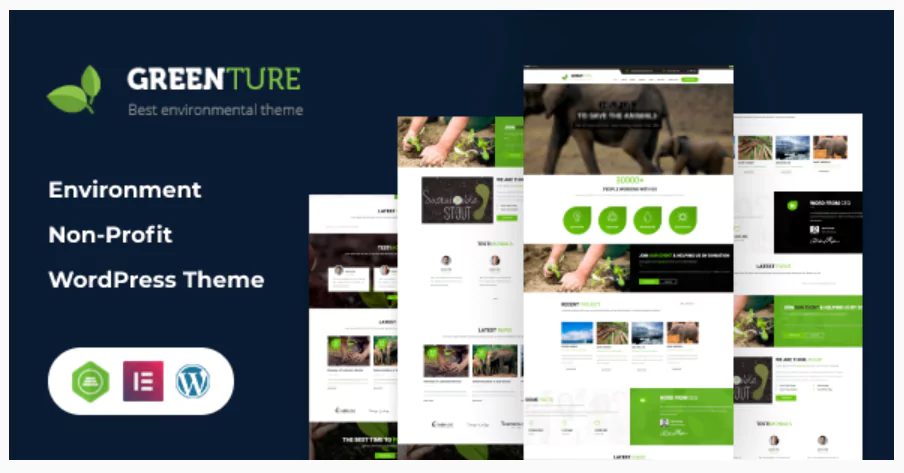 Greenture - Environment / Non-Profit WordPress Theme