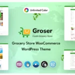Groser - Grocery Store WooCommerce WordPress Theme