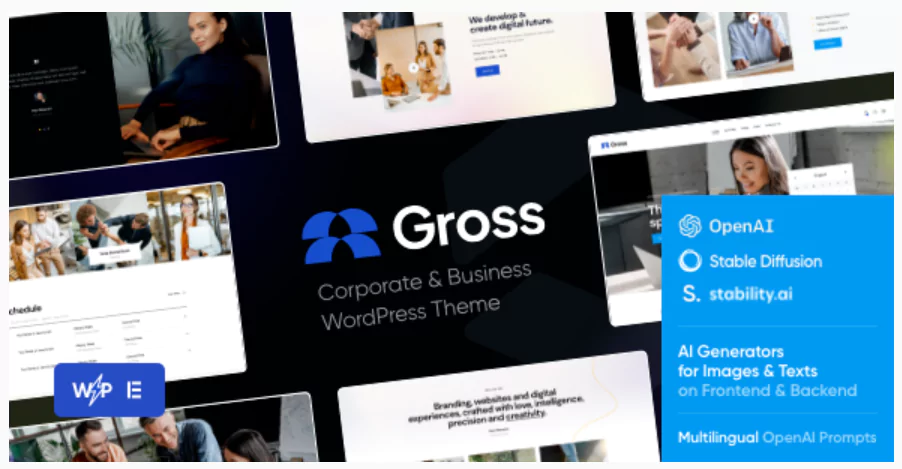 Gross - Business & Consulting WordPress Theme