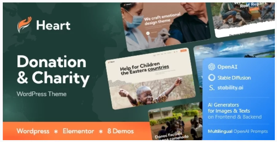 Heart - Donation & Non-Profit Theme