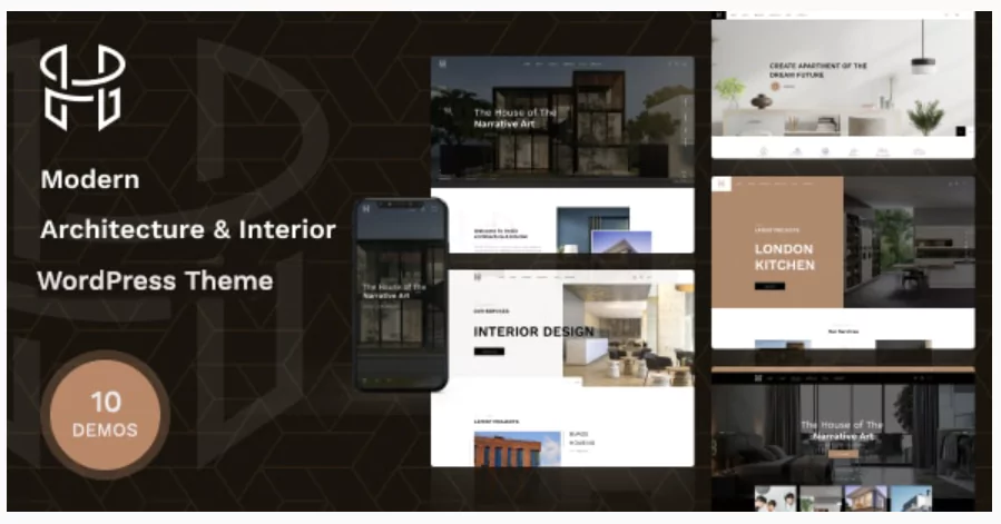 Hellix - Modern Architecture & Interior Design WordPress Theme