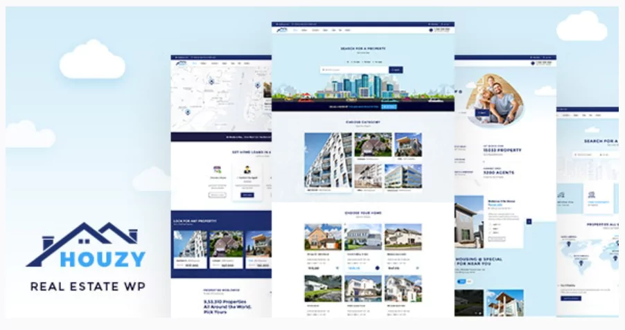 Houzy - Real Estate WordPress Theme