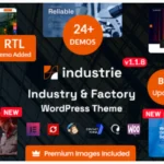 Industrie - Factory & Industry WordPress Theme