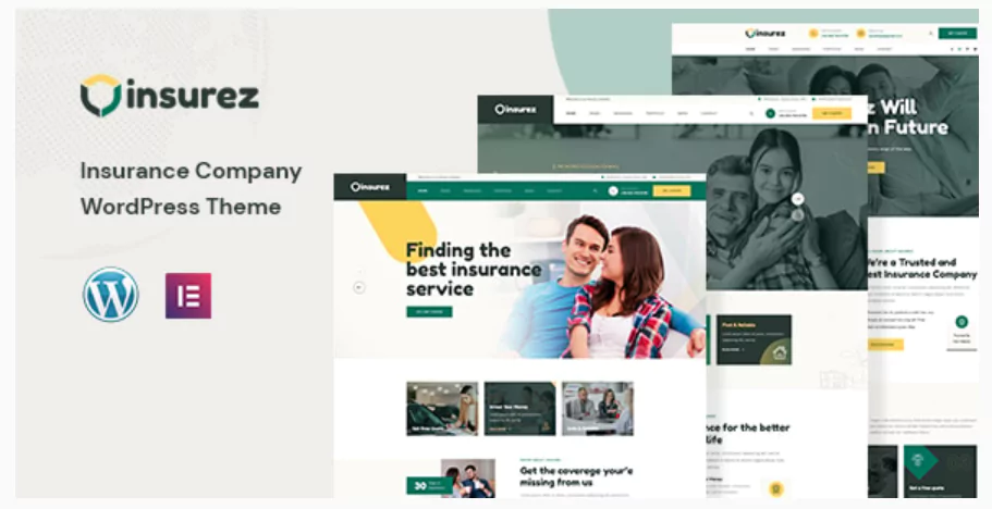 Insurez - Insurance Company WordPress Theme