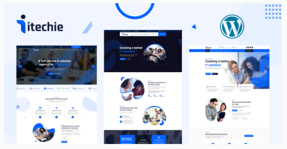 Itechie - IT Solutions and Services WordPress Theme