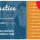 JUSTICE - Law & Business WordPress Theme