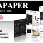 Javapaper – Classic Newspaper Theme