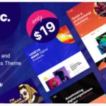 Jixic - Creative Portfolio & Agency WordPress Theme