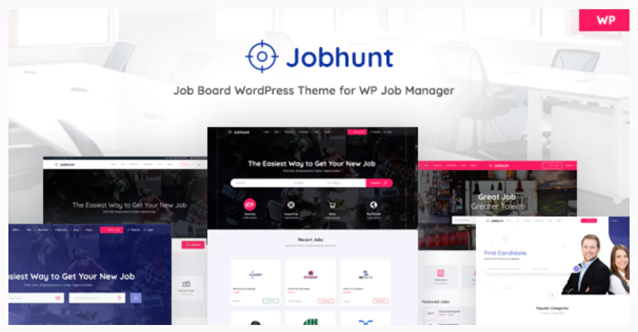Jobhunt - Job Board WordPress theme for WP Job Manager