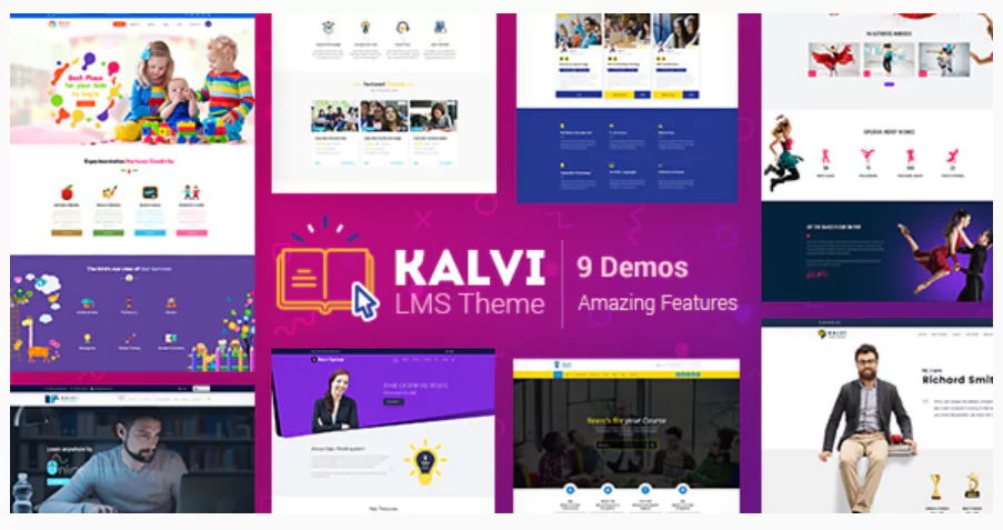Kalvi - LMS Education WordPress Theme