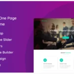 Keeway - Digital Agency One page WordPress Theme