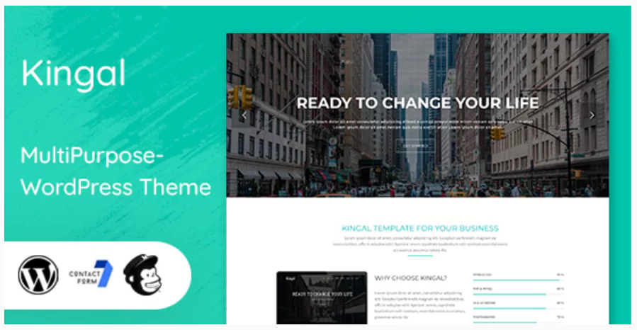 Kingal - MultiPurpose WordPress Theme
