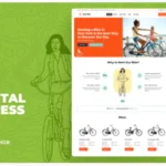 Komo - Bike Rental Shop WordPress Theme