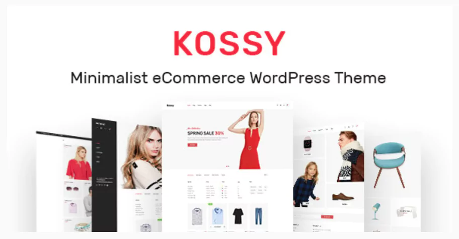 Kossy - Minimalist eCommerce WordPress Theme