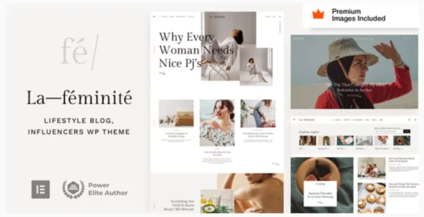 LaFeminite - Personal Blog WordPress Theme