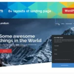 Landium - APP Landing Page WordPress
