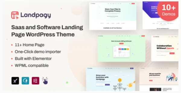 Landpagy - Multipurpose Landing page WordPress Theme