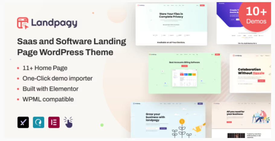 Landpagy - Multipurpose Landing page WordPress Theme