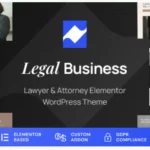 Legal Business - Attorney & Lawyer WordPress Theme