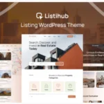 Listihub - Directory & Listing WordPress Theme