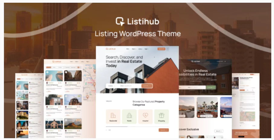 Listihub - Directory & Listing WordPress Theme