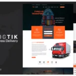 Logtik | Logistics, Transportation Theme