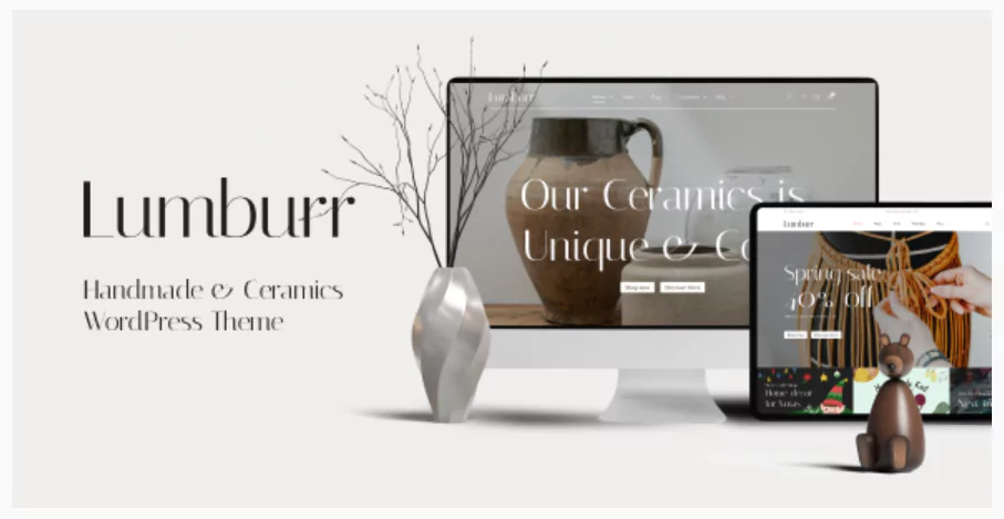 Lumburr - Handmade & Ceramics WordPress Theme