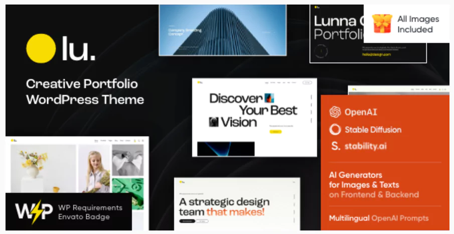 Lunna - Portfolio Theme