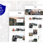 Maaya - Travel Blog WordPress Theme