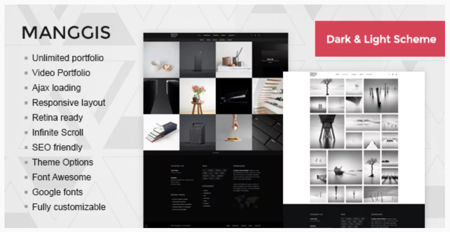 Manggis - Creative Portfolio WordPress Theme