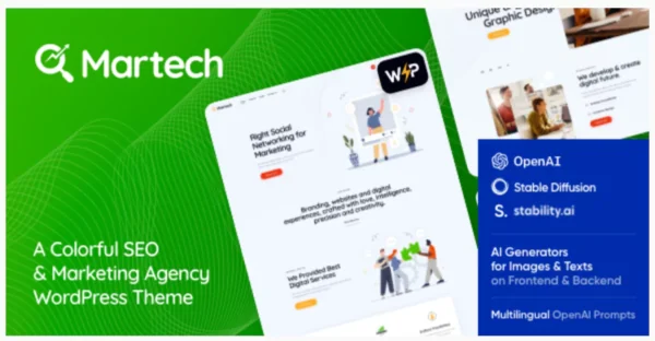 MarTech - Marketing Agency WordPress Theme