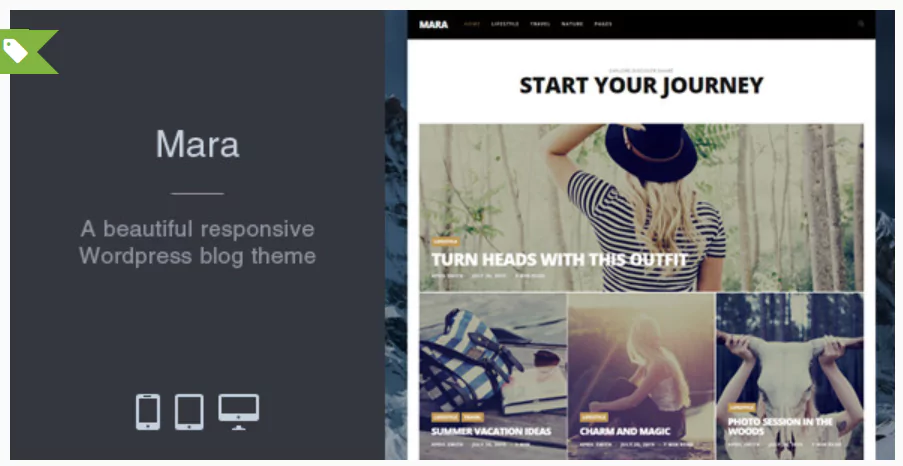 Mara - Beautiful Photo WordPress Blog Theme