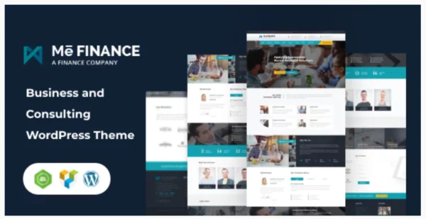 Me Finance - Business and Consulting WordPress Theme