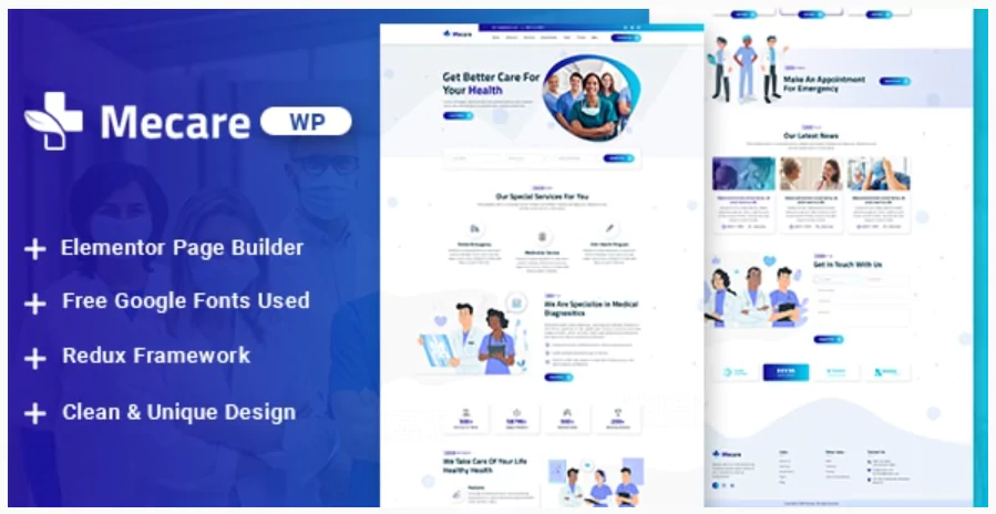 Mecare – Hospital and Health WordPress Theme