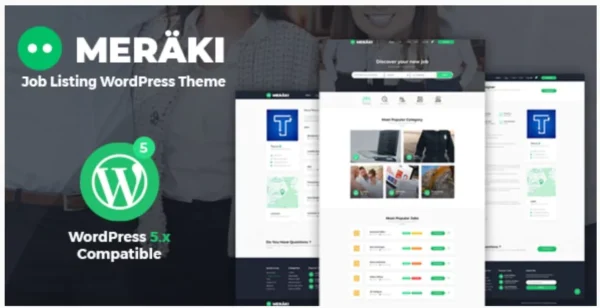 Meraki - Job Board WordPress Theme