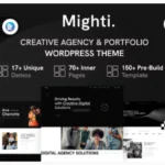 Mighti - Creative Agency & Portfolio WordPress Theme