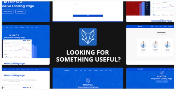 Minfox - Software Landing Page WordPress Theme