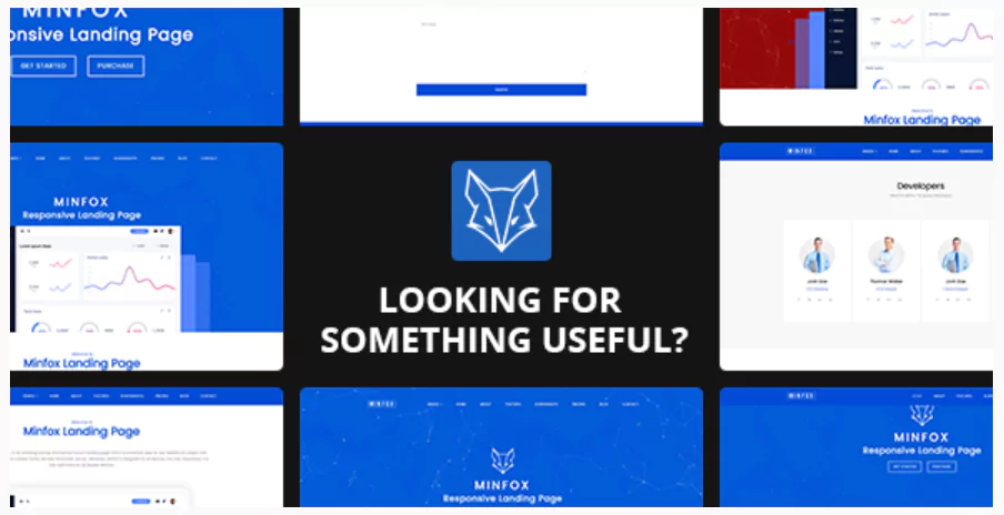 Minfox - Software Landing Page WordPress Theme
