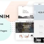 Minim - Minimal WordPress Theme