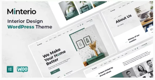 Minterio – Interior Design WordPress Theme