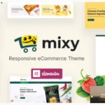 Mixy - Organic Food Store WordPress Theme