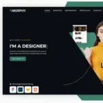 Morphy – Personal Portfolio WordPress Theme