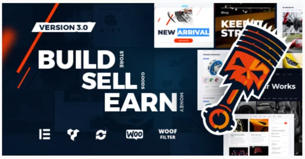 Motor – Cars, Parts, Service, Equipments and Accessories WooCommerce Store