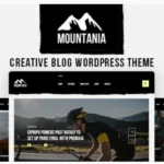 Mountania - Creative Blog WordPress Theme