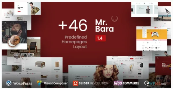 Mr.Bara - Responsive Multi-Purpose eCommerce WordPress Theme