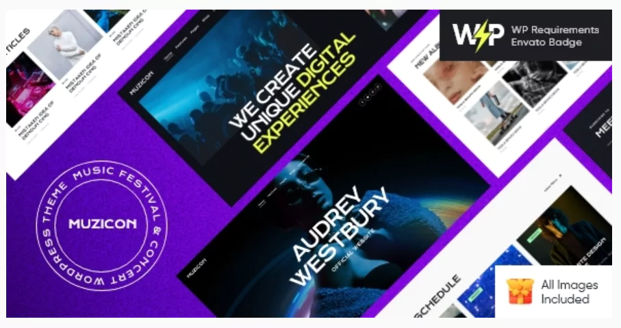 Muzicon - Music Festival & Concert WordPress Theme