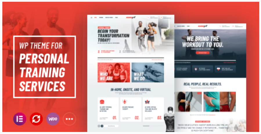NanoFit - WP Theme for Personal Training Services